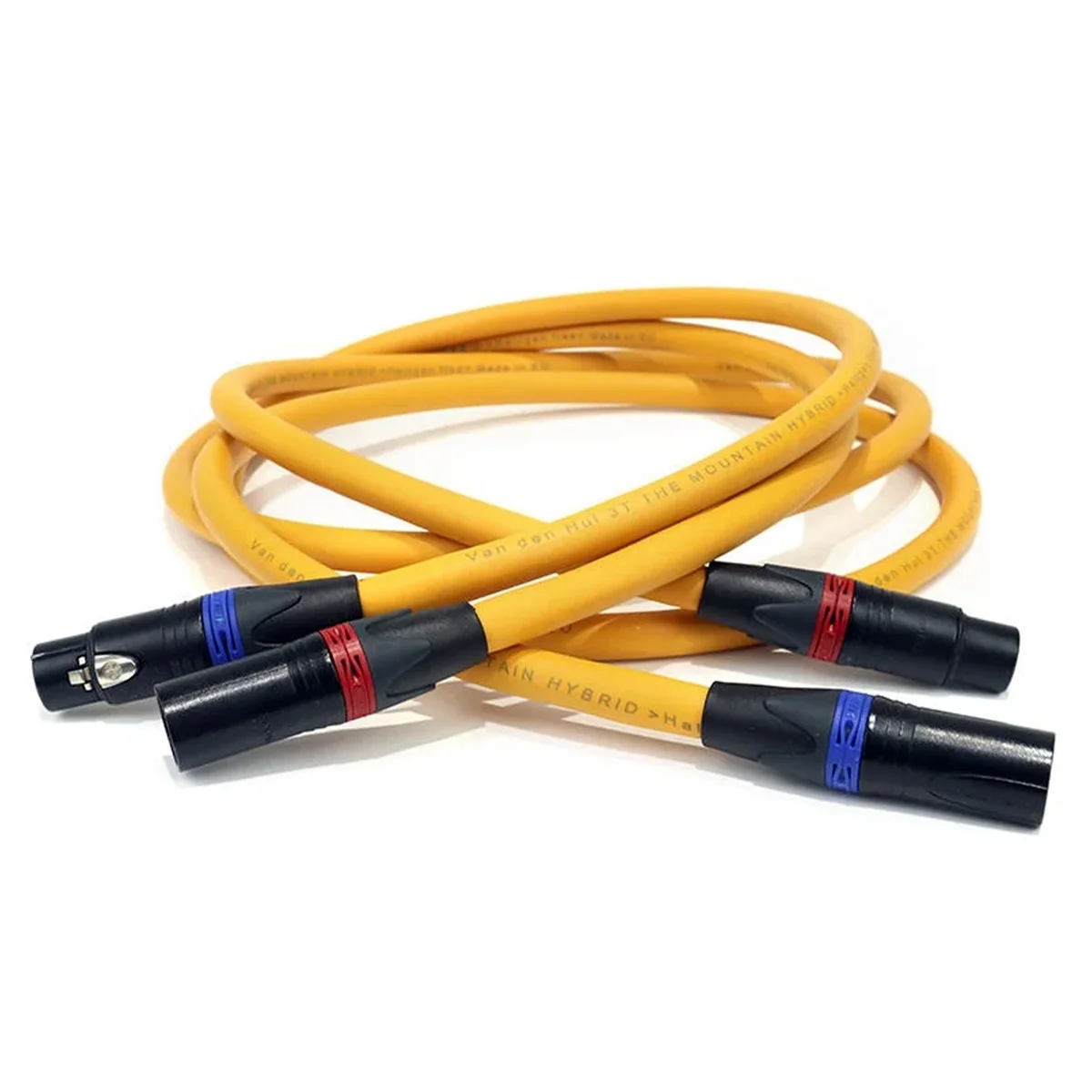 Φωτογραφία προϊόντος: Van Den Hul 3T The Mountain Hybrid | XLR-XLR Interconnect Safron Yellow