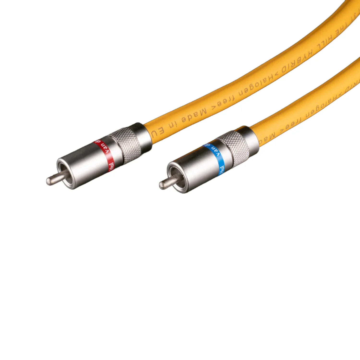 Φωτογραφία προϊόντος: Van Den Hul 3T The Hill Hybrid | RCA-RCA Interconnect Dark Yellow
