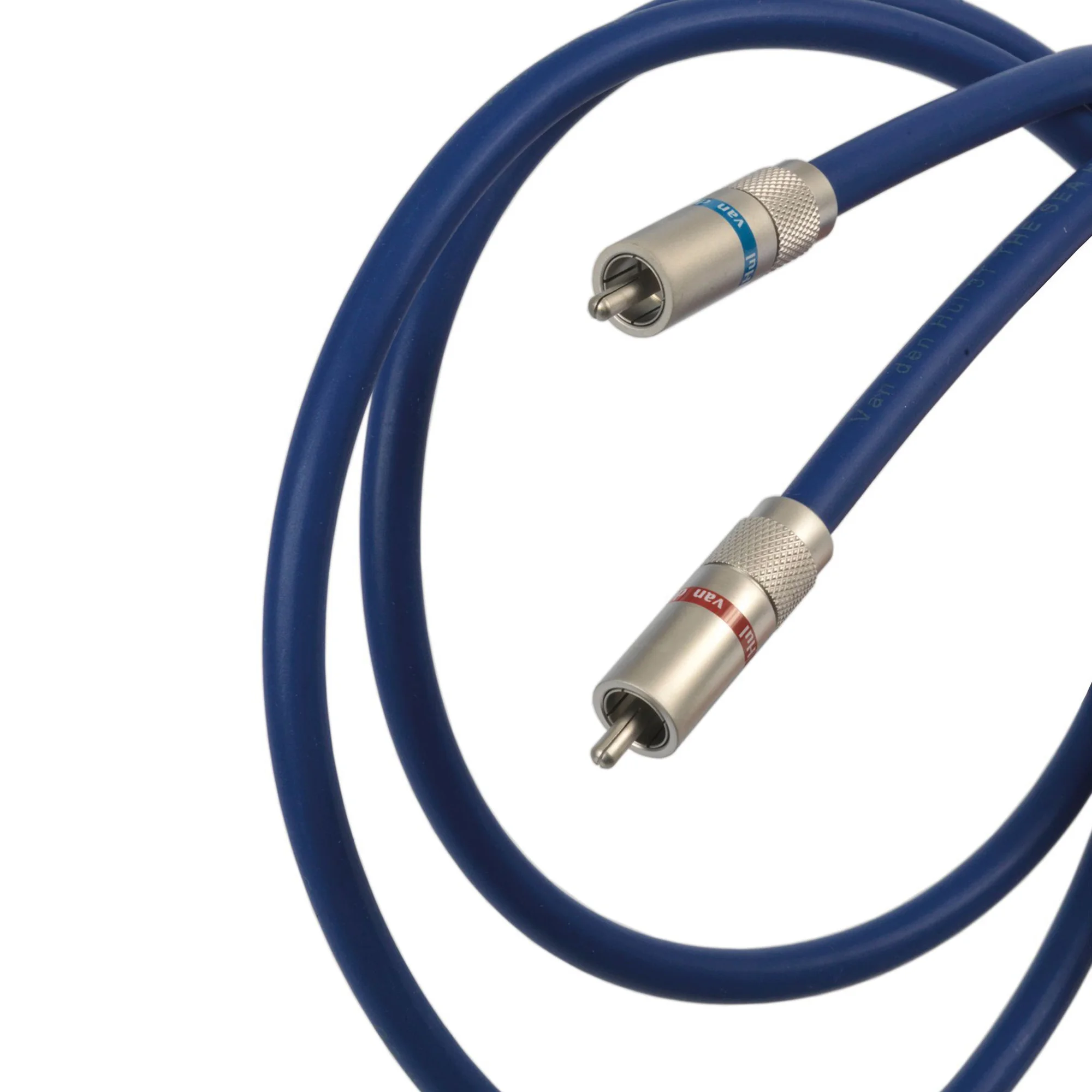 Φωτογραφία προϊόντος: Van Den Hul 3T The Sea Hybrid | RCA-RCA Interconnect Dark Blue
