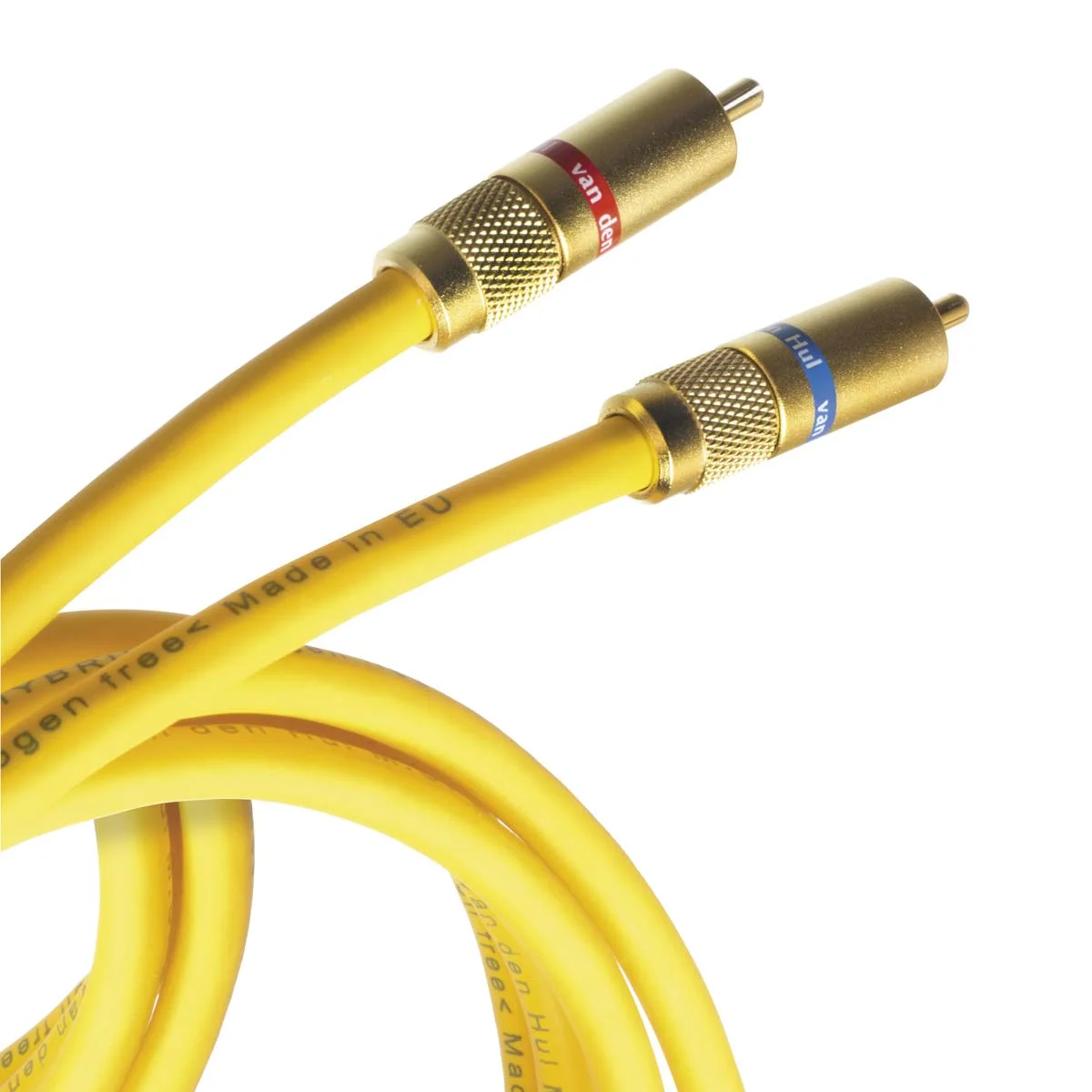 Φωτογραφία προϊόντος: Van Den Hul D-102 III 3T Hybrid | RCA-RCA Interconnect Warm Yellow-Orange