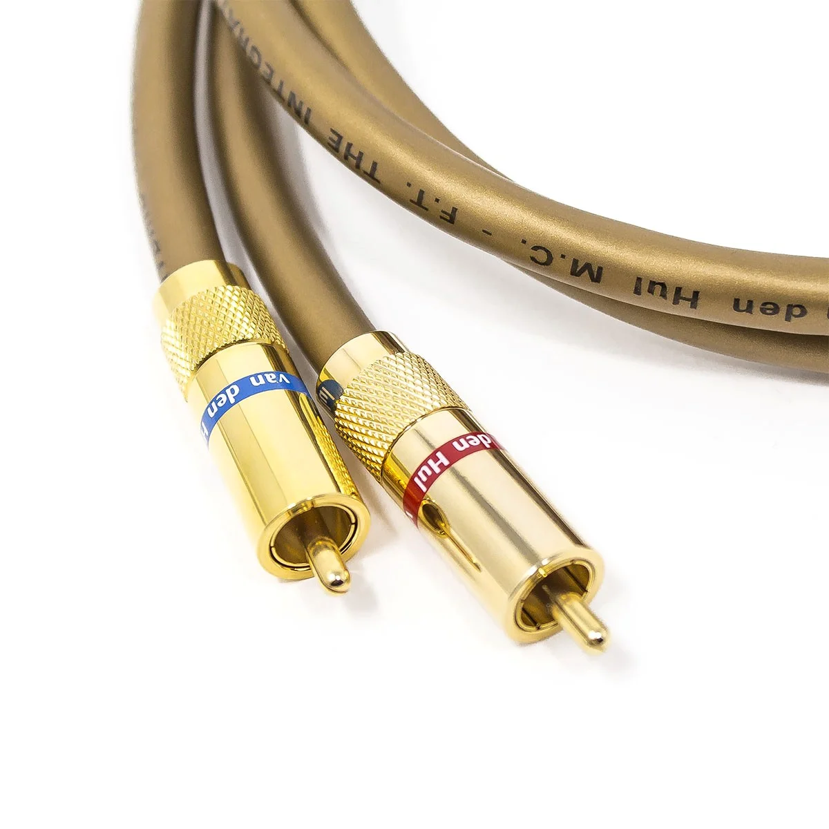 Φωτογραφία προϊόντος: Van Den Hul The Integration Hybrid | RCA-RCA Interconnect Gold Tone