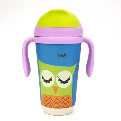 Φωτογραφία προϊόντος: Spacecow Παγούρι Μπαμπού Owl 350ml