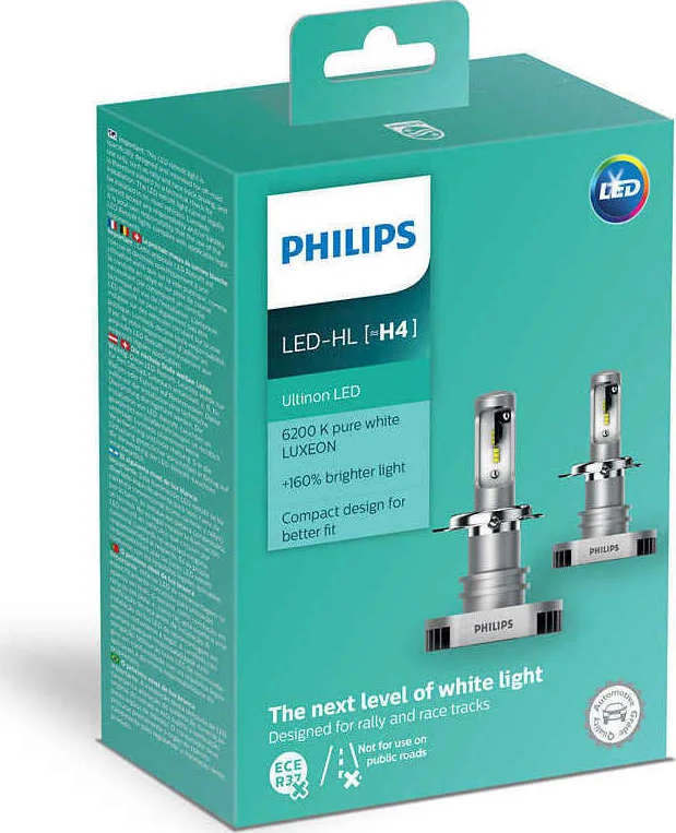 Φωτογραφία προϊόντος: Philips Ultinon LED Η4 Headlights(2τμχ)