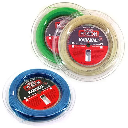 Φωτογραφία προϊόντος: Karakal Nano Fusion Squash Strings 100M Coil