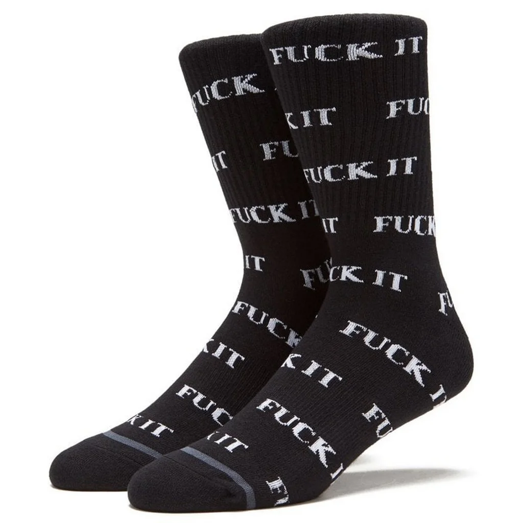 Φωτογραφία προϊόντος: Huf Fuck It O/S Socks (black)