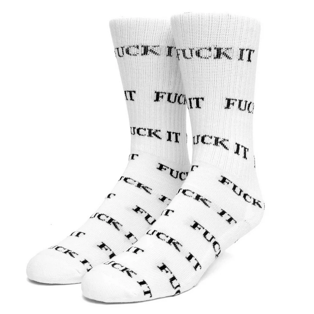 Φωτογραφία προϊόντος: Huf Fuck It Socks (white)