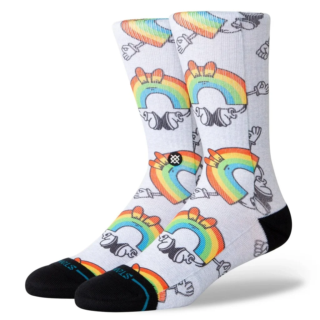 Φωτογραφία προϊόντος: Stance Vibeon Crew Socks (white/multi)