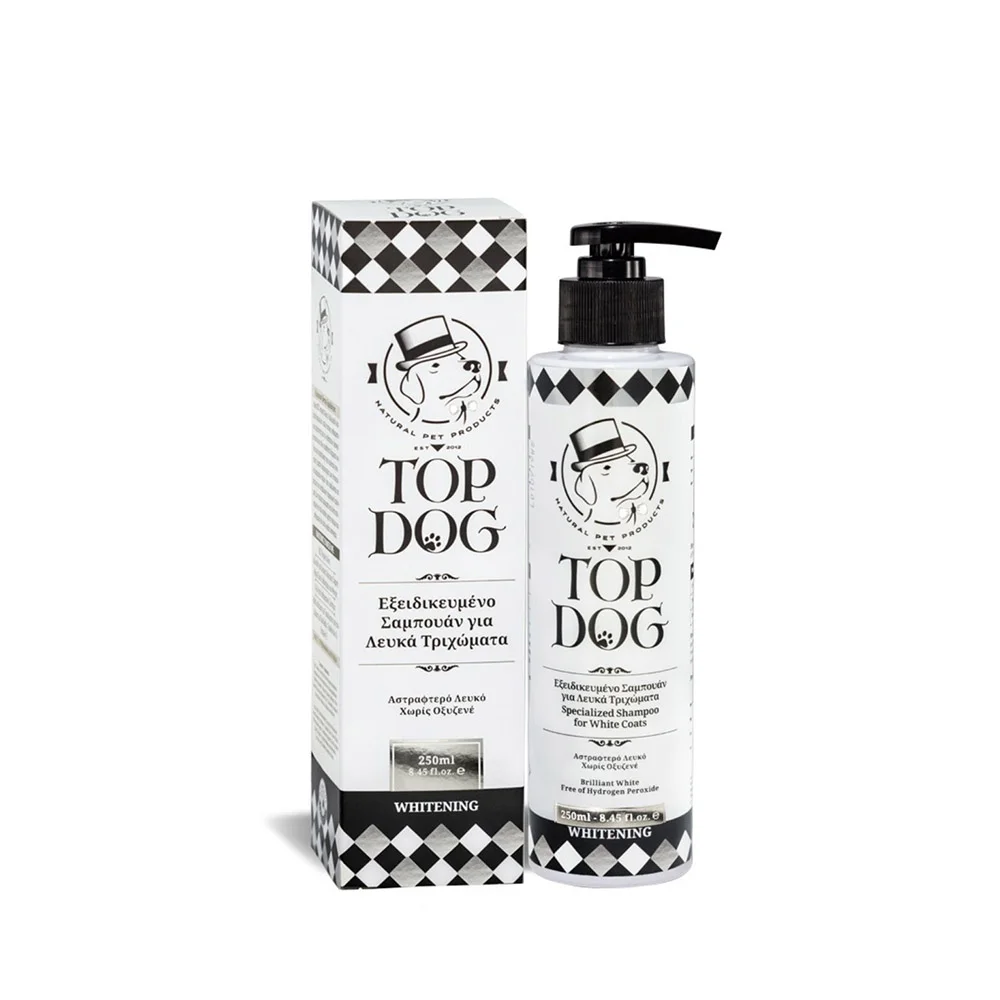 Φωτογραφία προϊόντος: TopDog Top Dog Conditioner Σαμπουάν Whitening Για Ασπρα Σκυλιά 250ml