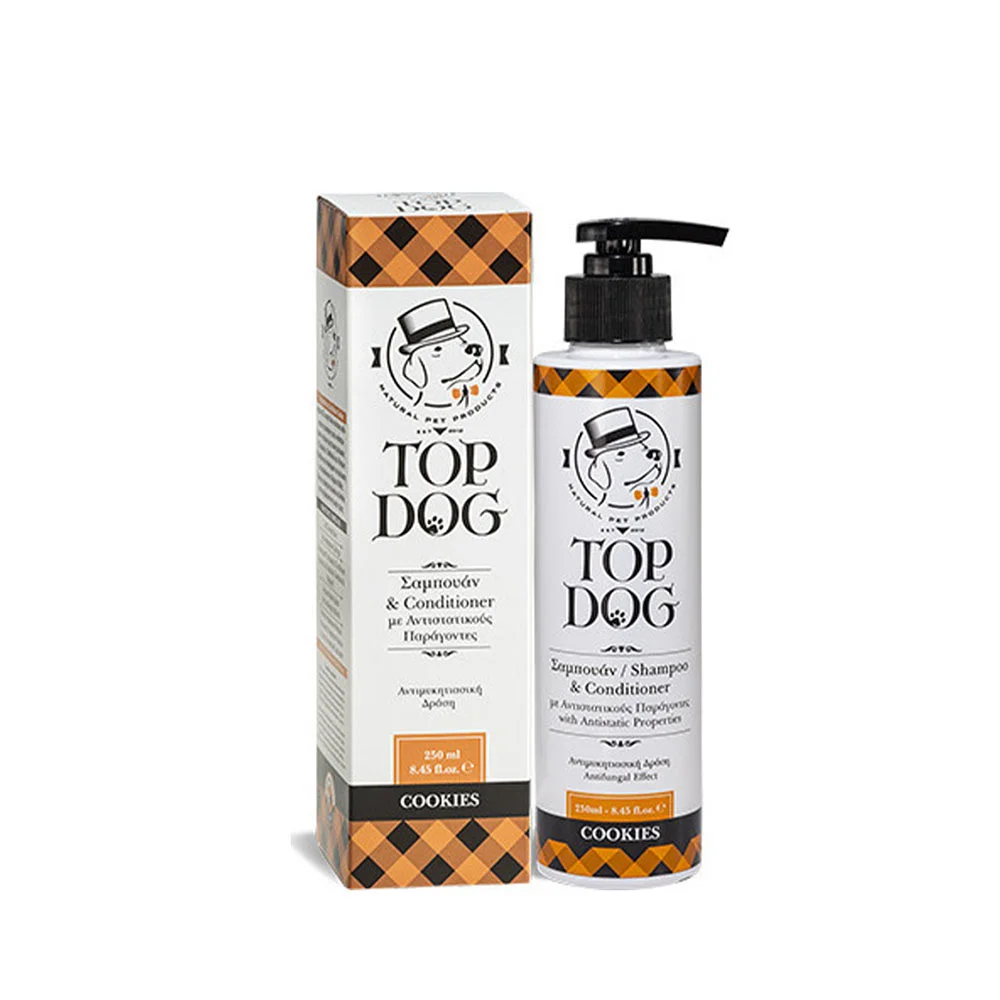 Φωτογραφία προϊόντος: TopDog Top Dog Conditioner Σαμπουάν Σκύλου Cookies 250ml