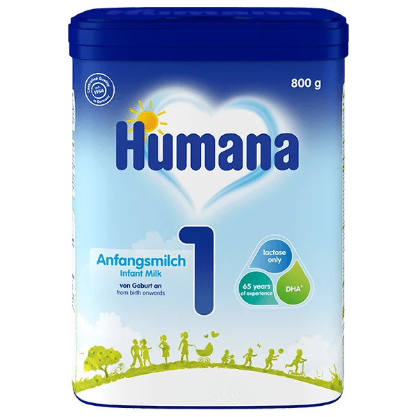Φωτογραφία προϊόντος: Humana 1 Βρεφικό Γάλα έως τον 6ο μήνα 800gr