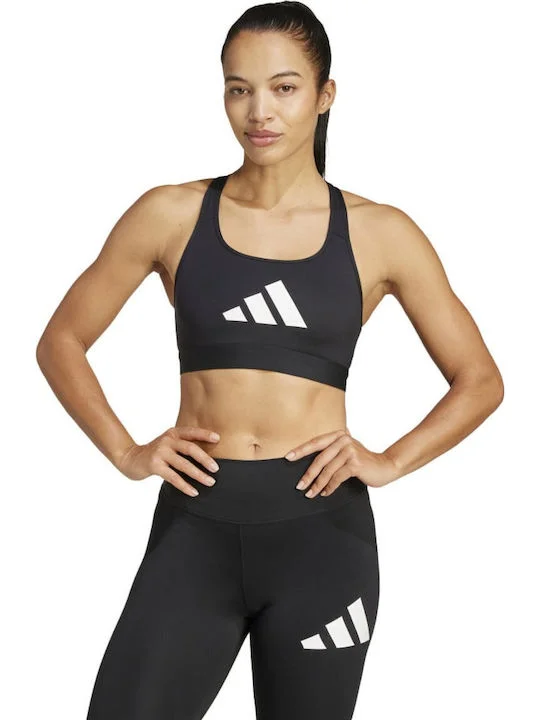 Φωτογραφία προϊόντος: SKECHERS adidasPowerreact Γυναικείο Αθλητικό Μπουστάκι Μαύρο ΜΑΥΡΟ