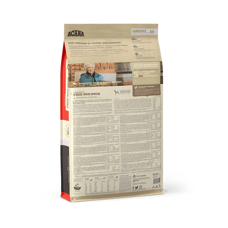 Φωτογραφία προϊόντος: Acana Dog Free Run Duck 11,4kg