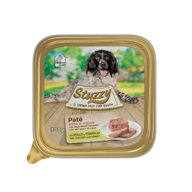 Φωτογραφία προϊόντος: Κονσέρβα Σκύλου Mister Stuzzy Dog Pate με κοτόπουλο + κουνέλι 300gr