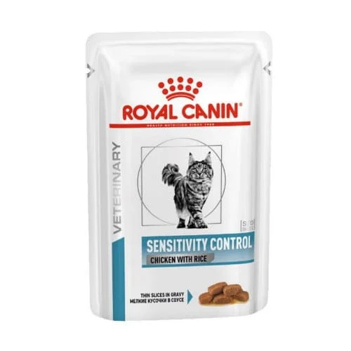 Φωτογραφία προϊόντος: Royal Canin Κλινικές Δίαιτες Royal Canin Veterinary Sensitivity Control Cat Wet 12x85gr