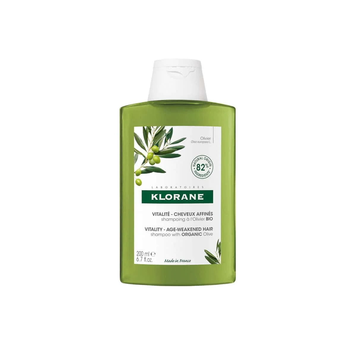 Φωτογραφία προϊόντος: Medipharmacy Klorane Olivier Anti-Aging Shampoo With Olive Σαμπουάν Αντιγήρανσης Με Ελιά 200ml