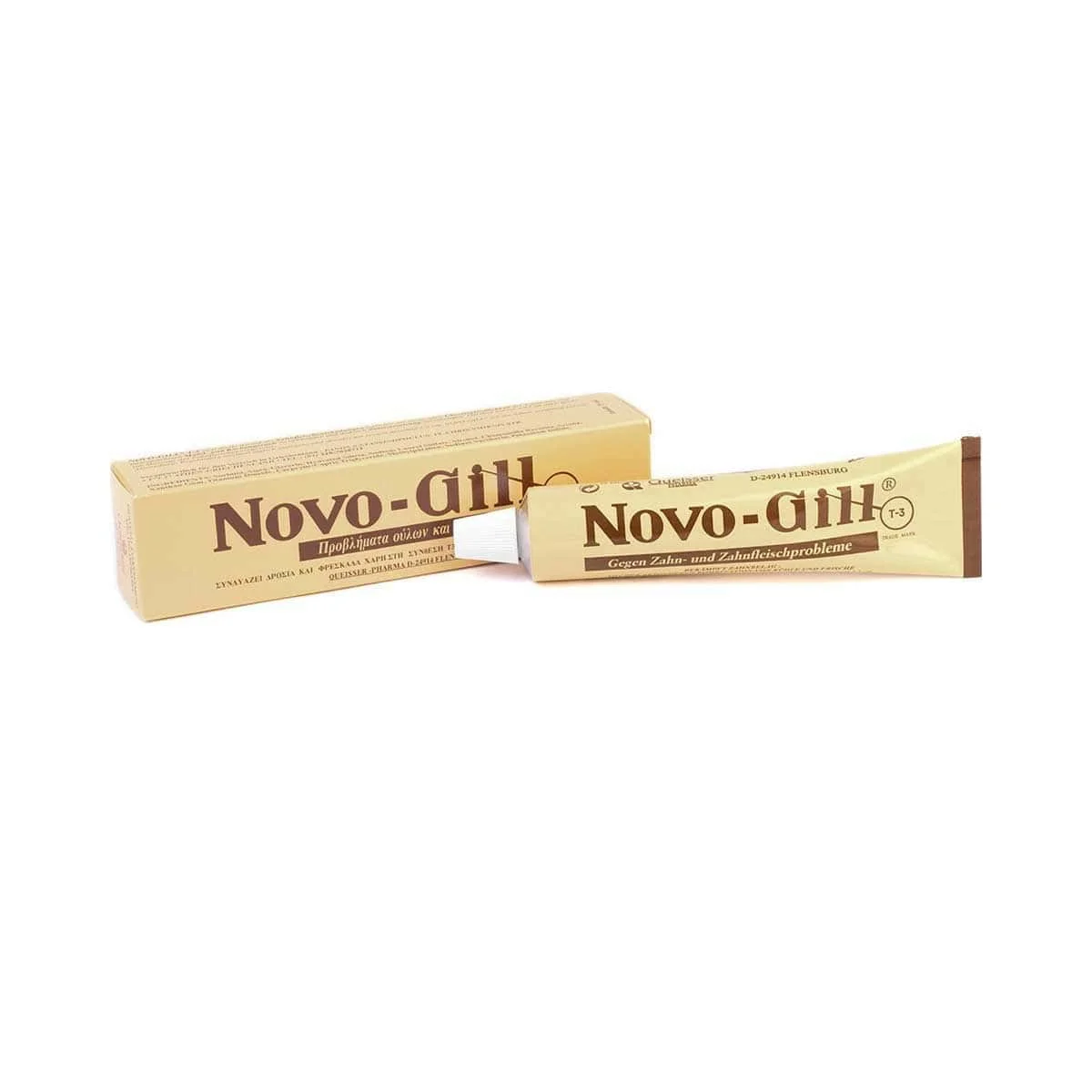Φωτογραφία προϊόντος: Medipharmacy Novo-Gill T-3 Οδοντόκρεμα για Προβλήματα στα Δόντια & τα Ούλα 75 ml