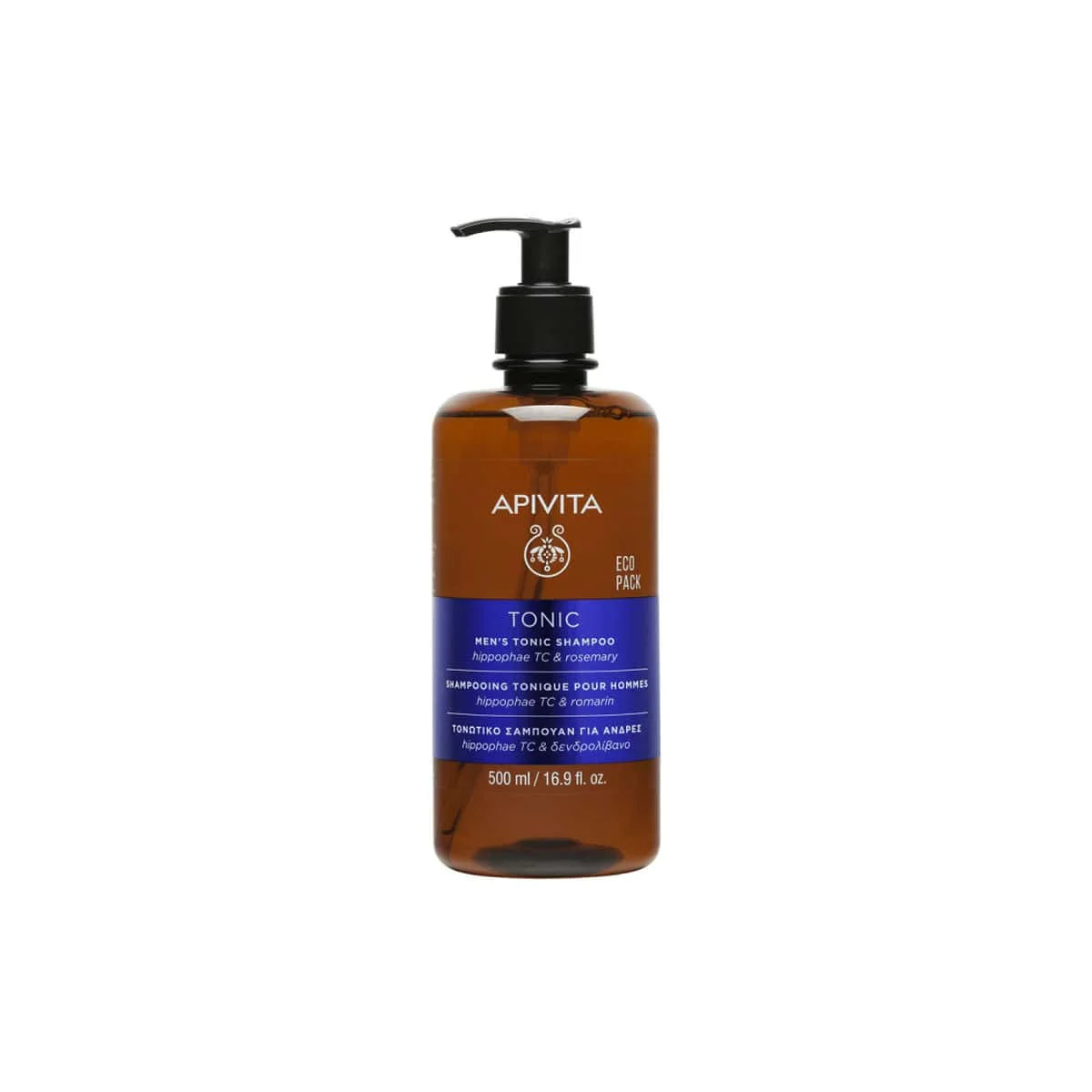 Φωτογραφία προϊόντος: Medipharmacy Apivita Men's Tonic Shampoo Hippophae TC & Rosemary 250 ml