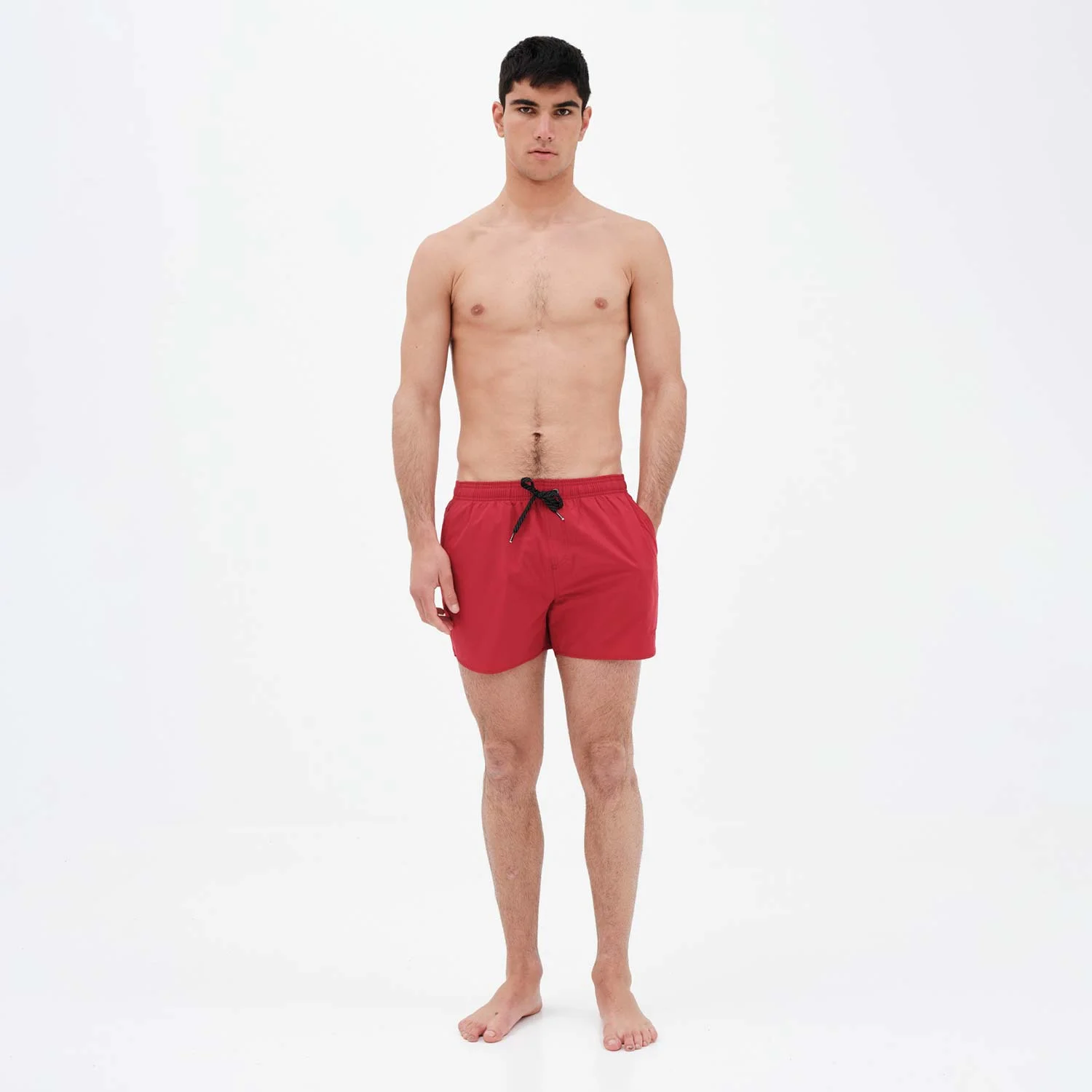 Φωτογραφία προϊόντος: BASEHIT CLASSIC 14" STRETCH VOLLEY SWIM SHORTS ΚΟΚΚΙΝΟ