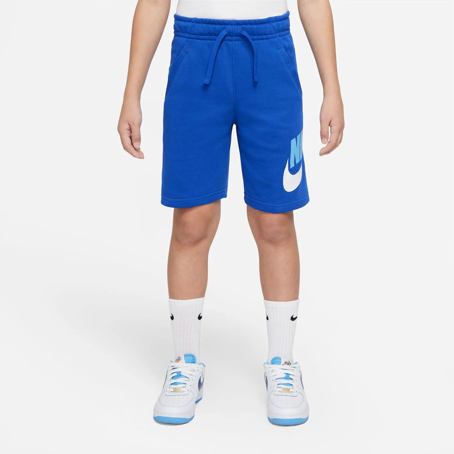 Φωτογραφία προϊόντος: NIKE SPORTSWEAR CLUB FLEECE BOYS' SHORTS ΜΠΛΕ