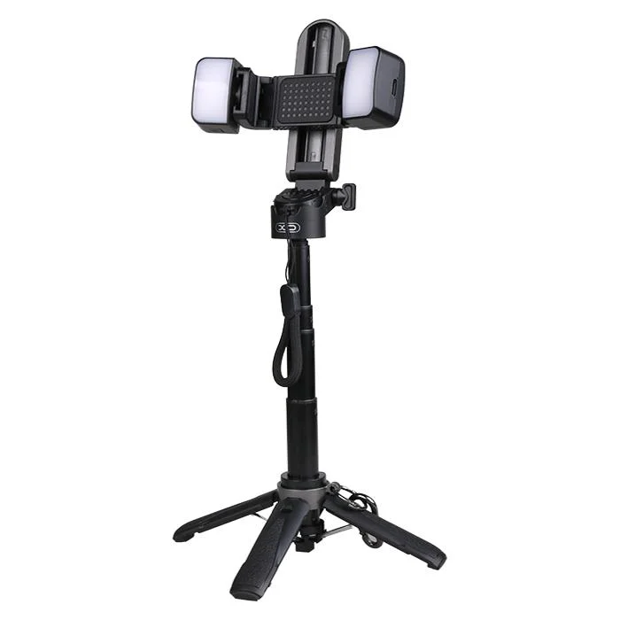 Φωτογραφία προϊόντος: XO Πολυμορφικό Bluetooth selfie stick με αποσπώμενα φώτα