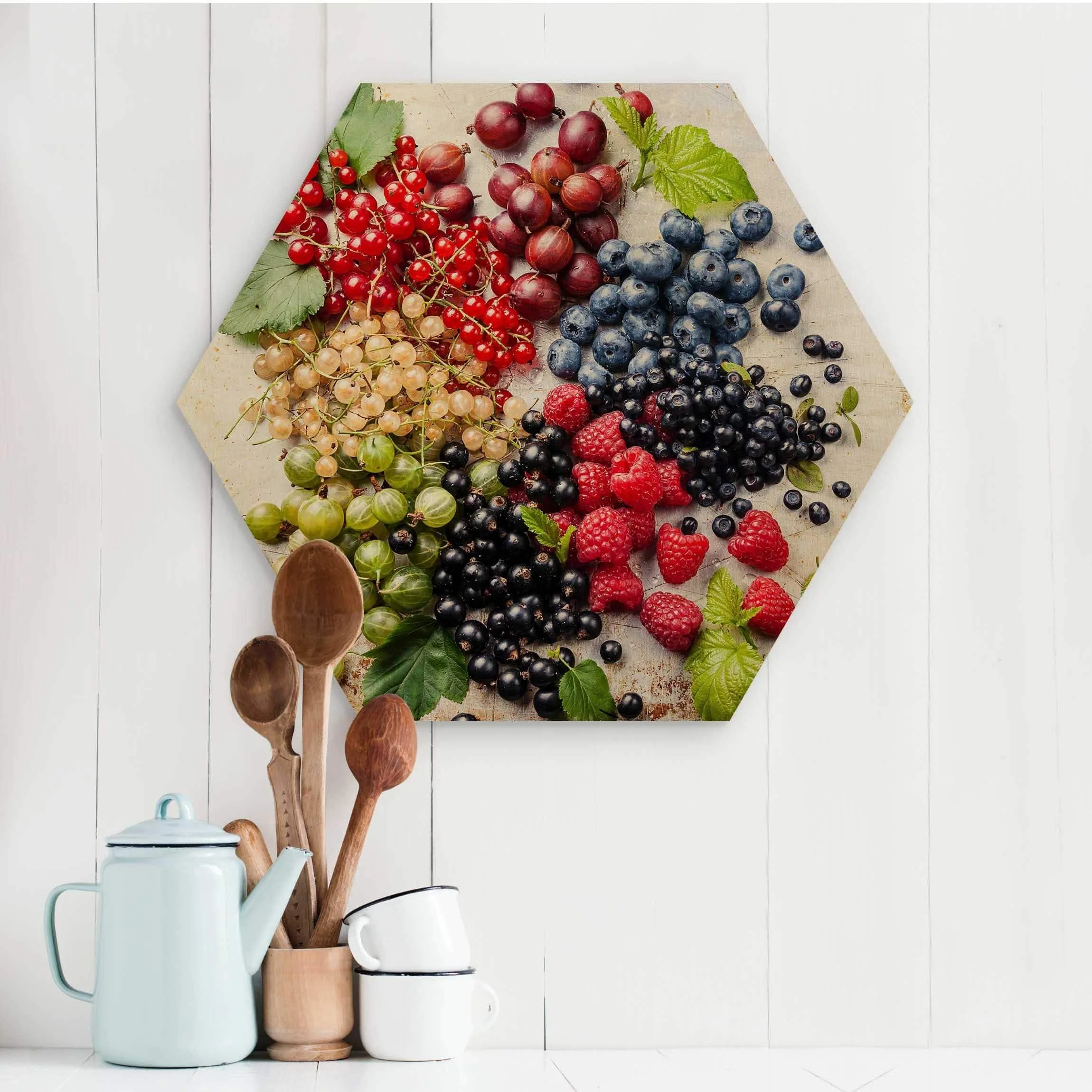 Φωτογραφία προϊόντος: Εξάγωνος Πίνακας – Superfruits