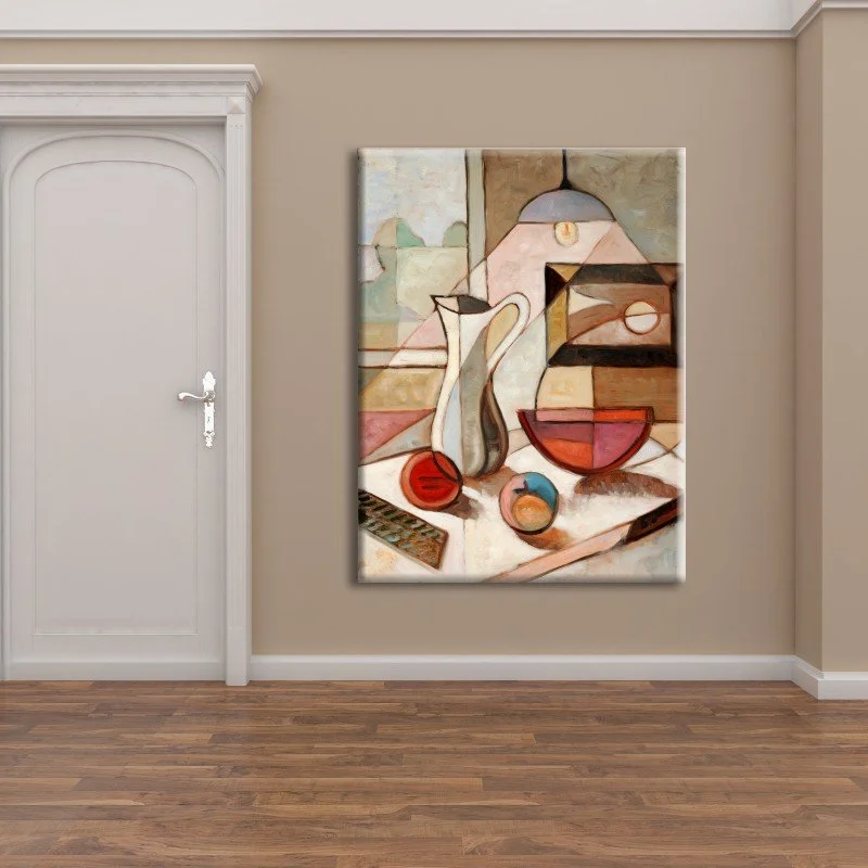 Φωτογραφία προϊόντος: Πίνακας Σε Καμβά - Abstract Kitchen Bench