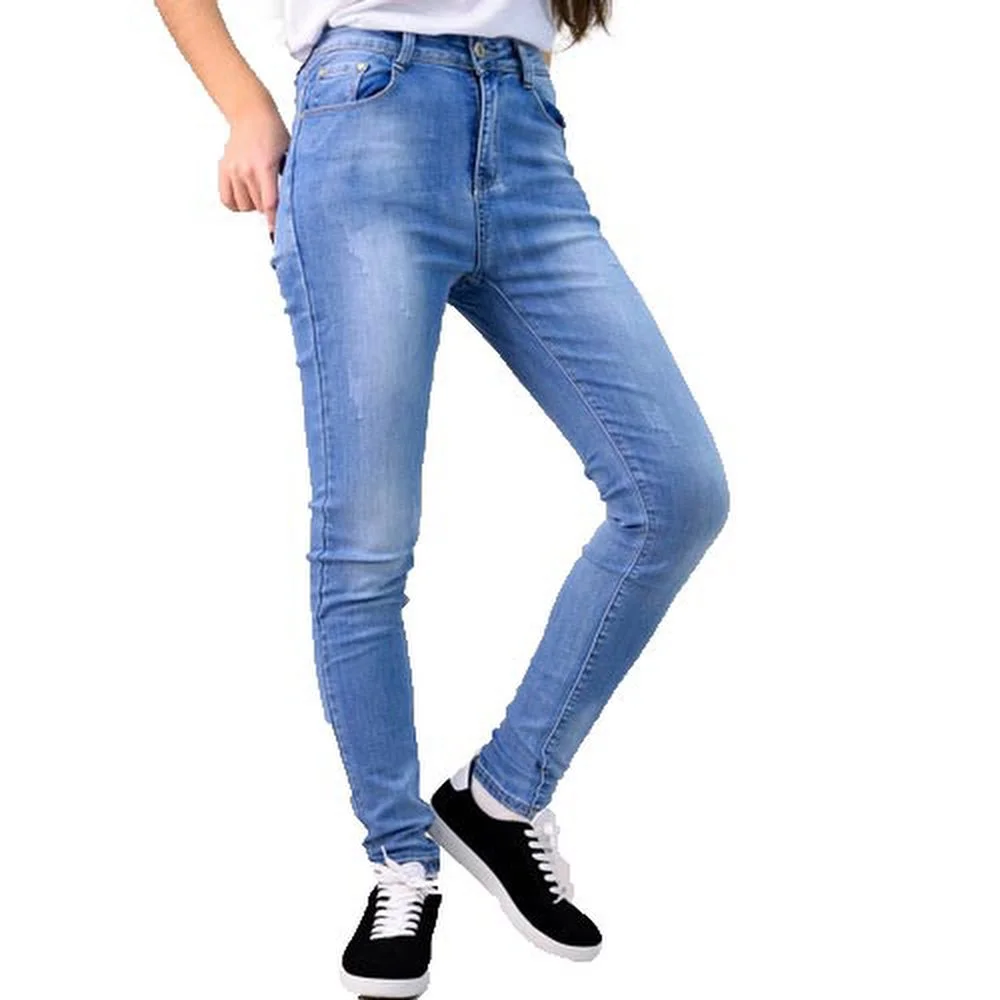 Φωτογραφία προϊόντος: Potre Ψηλόμεσο τζιν skinny blue / Μπλε Τζιν