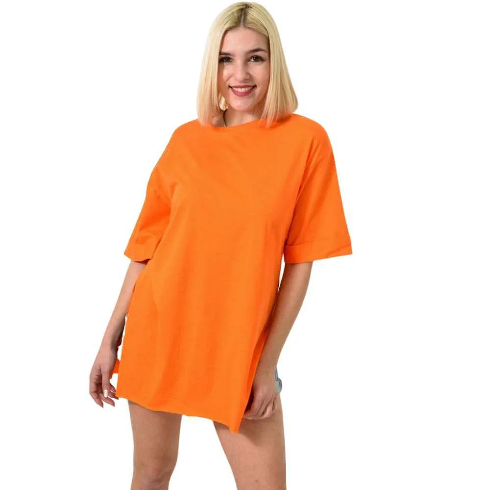 Φωτογραφία προϊόντος: Potre Τ-shirt μονόχρωμο oversized / Πορτοκαλί