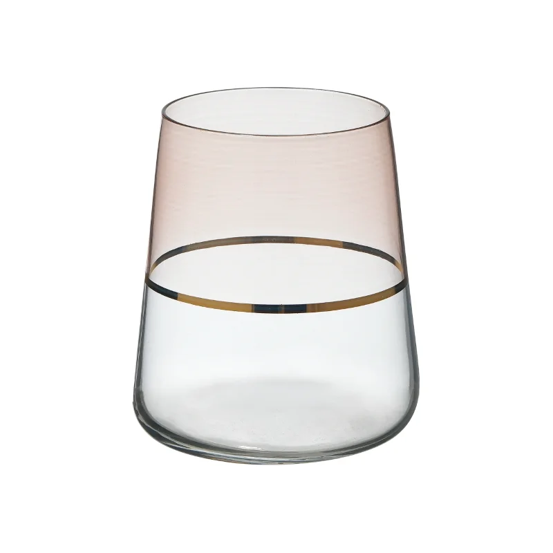 Φωτογραφία προϊόντος: CLICK S/6 ΠΟΤΗΡΙ ΝΕΡΟΥ ΓΥΑΛΙΝΟ ΡΟΖ/ΧΡΥΣΟ/ΔΙΑΦΑΝΟ 380CC Φ9X10cm 6-60-961-0124