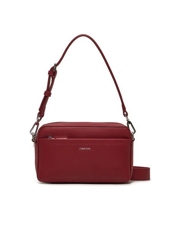 Φωτογραφία προϊόντος: CALVIN KLEIN ΓΥΝΑΙΚΕΙΑ ΧΙΑΣΤΙ CONVERTIBLE CAMERA BAG K60K612280 FW24/25, ΚΟΚΚΙΝΟ, Γυναίκα