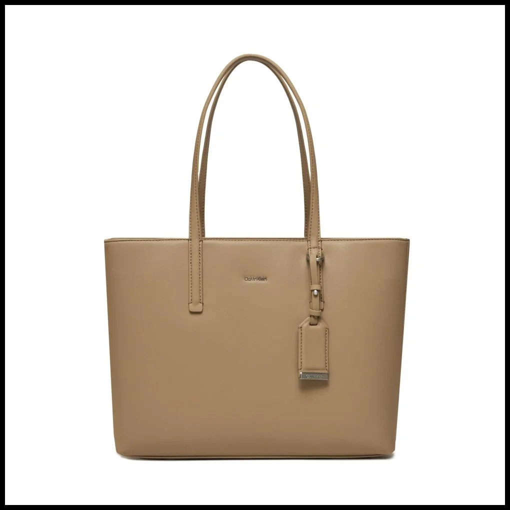 Φωτογραφία προϊόντος: CALVIN KLEIN ΓΥΝΑΙΚΕΙΑ ΤΣΑΝΤΑ TOTE K60K610736 SS24, ΠΟΥΡΟ, Γυναίκα