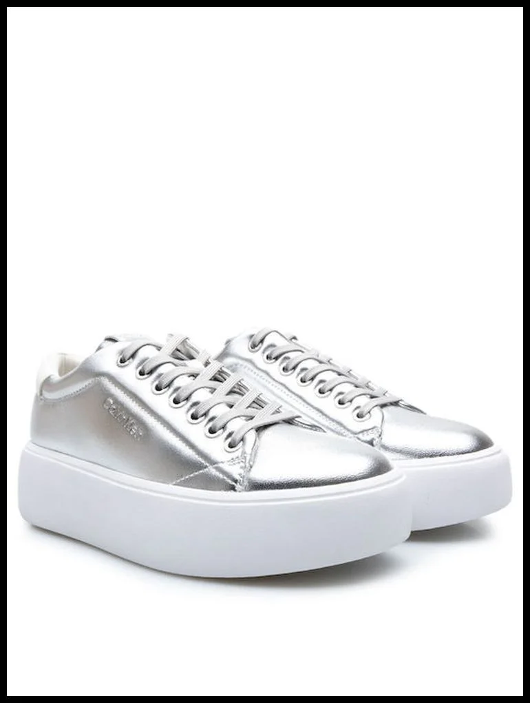 Φωτογραφία προϊόντος: CALVIN KLEIN ΓΥΝΑΙΚΕΙΟ SNEAKER BUBBLE CUPSOLE HW0HW02008 SS24, ΑΣΗΜΙ, Γυναίκα