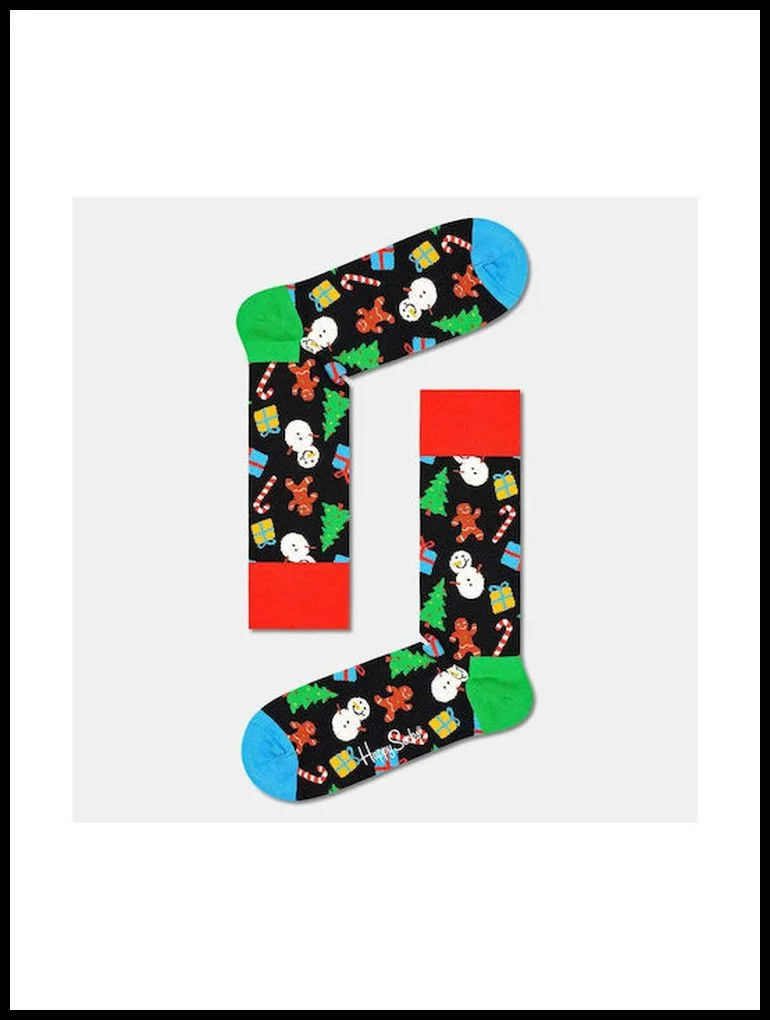 Φωτογραφία προϊόντος: HAPPY SOCKS ΑΝΔΡΙΚΕΣ X-MAS CHN01-9300, ΜΑΥΡΟ, Άνδρας