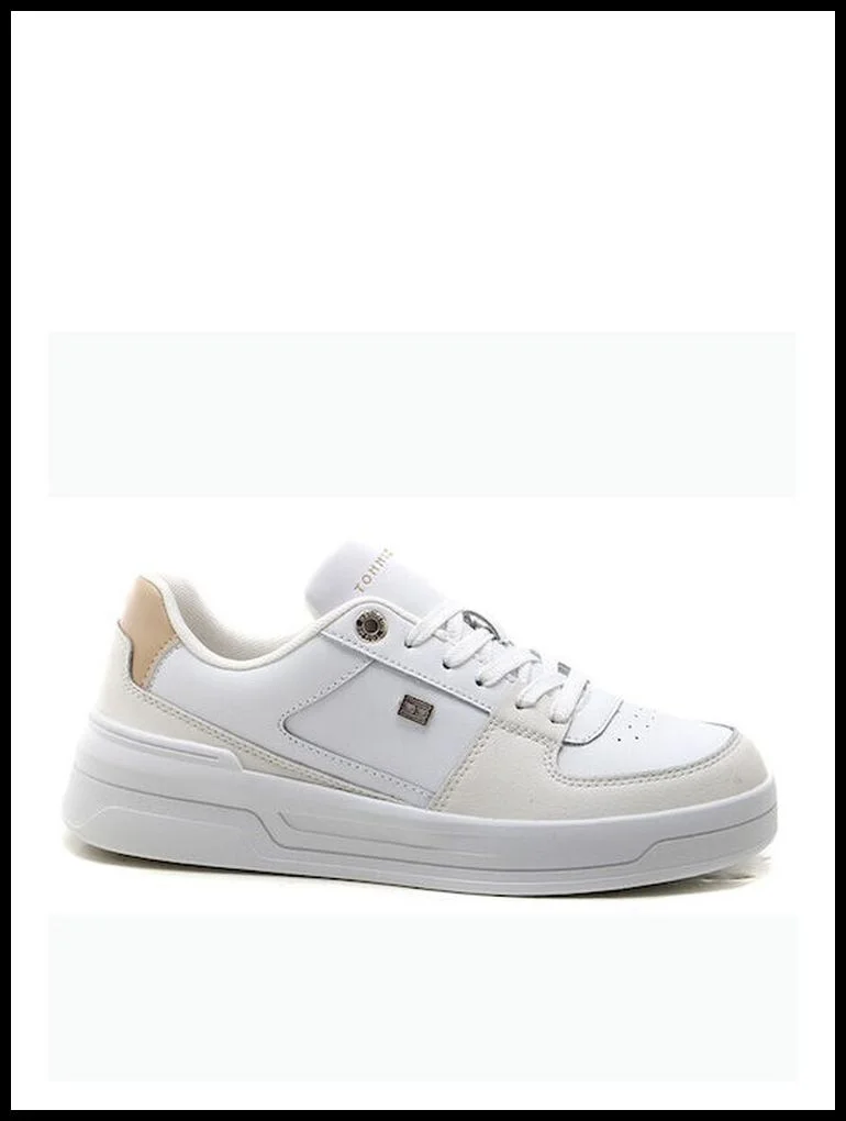 Φωτογραφία προϊόντος: TOMMY HILFIGER ΓΥΝΑΙΚΕΙΟ SNEAKER ESSENTIAL BASKET FW0FW07684 SS24, ΛΕΥΚΟ, Γυναίκα