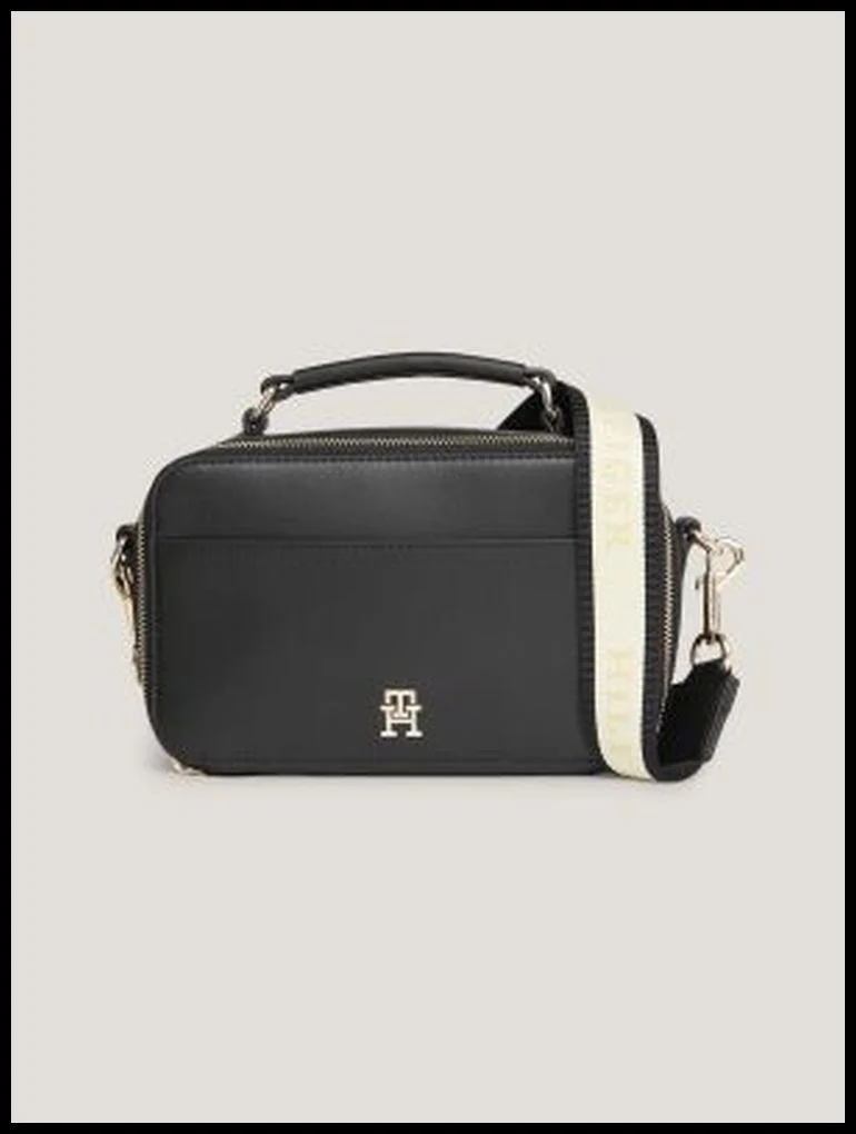 Φωτογραφία προϊόντος: TOMMY HILFIGER ΓΥΝΑΙΚΕΙΑ ΤΣΑΝΤΑ CAMERA BAG AW0AW15689 SS24, ΜΑΥΡΟ, Γυναίκα