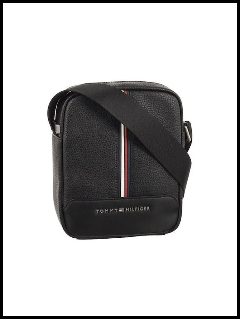 Φωτογραφία προϊόντος: TOMMY HILFIGER ΑΝΤΡΙΚΟ MINI REPORTER AM0AM11837 SS24, ΜΑΥΡΟ, Άνδρας
