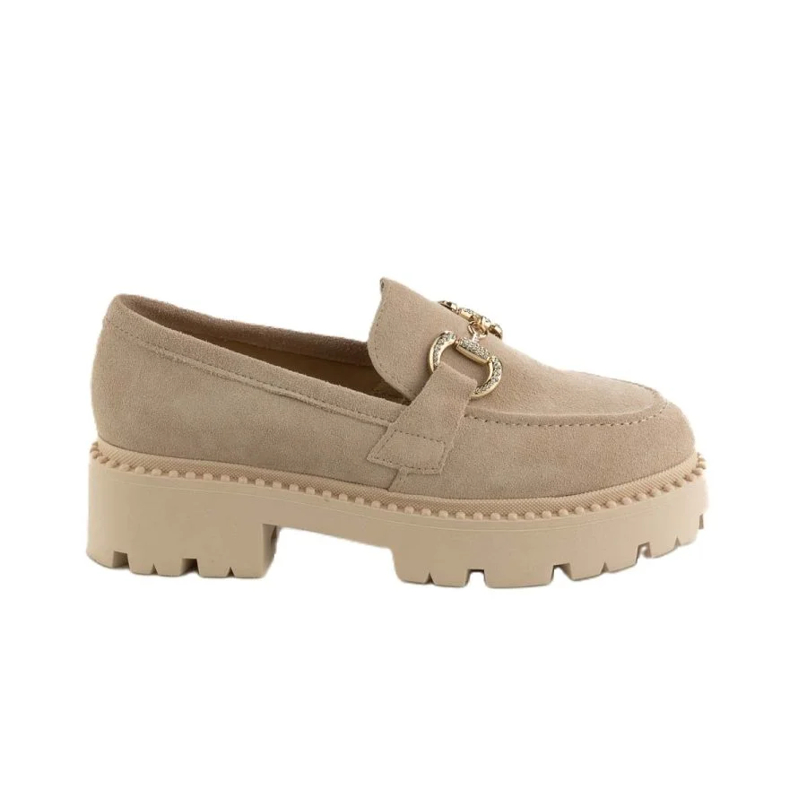 Φωτογραφία προϊόντος: MILLE LUCI ΓΥΝΑΙΚΕΙΑ LOAFERS SUEDE 24400, ΜΠΕΖ, Γυναίκα