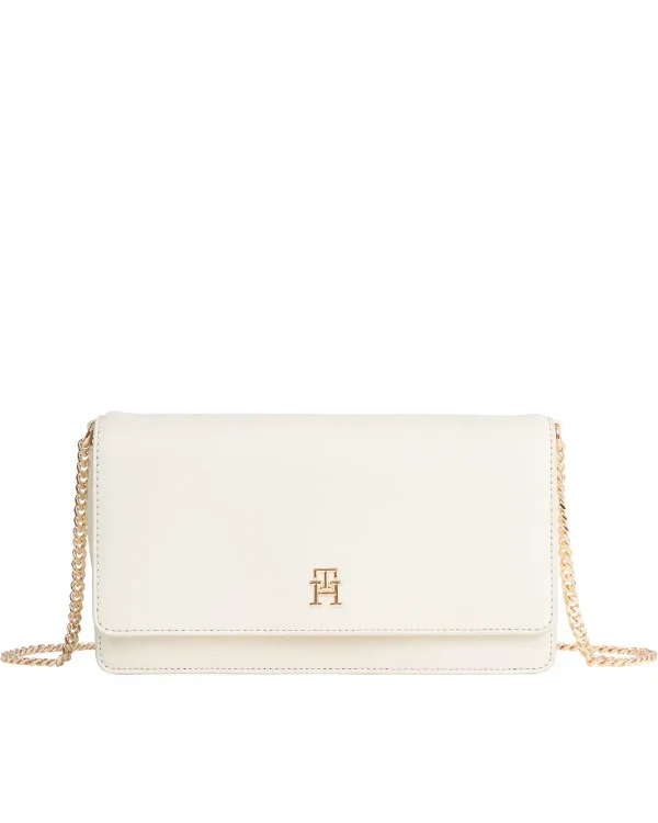 Φωτογραφία προϊόντος: TOMMY HILFIGER ΓΥΝΑΙΚΕΙΑ ΤΣΑΝΤΑ REFINED SHAIN AW0AW16109, ΕΚΡΟΥ-ΙΒΟΥΑΡ, Γυναίκα