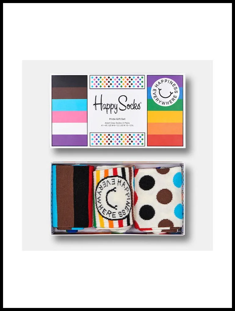 Φωτογραφία προϊόντος: HAPPY SOCKS ΓΥΝΑΙΚΕΙΑ PRIDE GIFT SET P000557, ΠΟΛΥΧΡΩΜΟ, Γυναίκα
