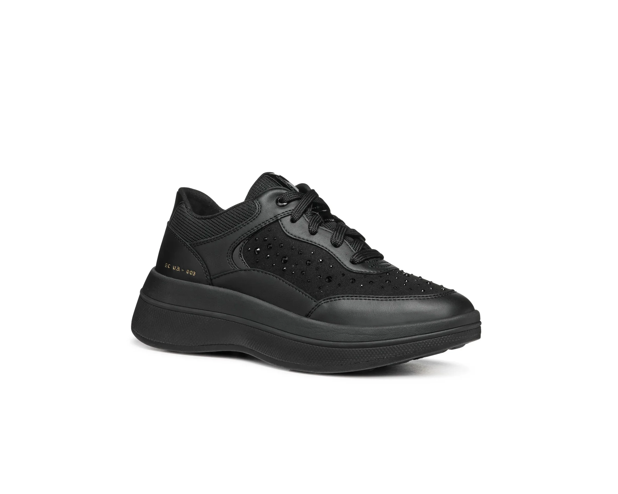 Φωτογραφία προϊόντος: GEOX ΓΥΝΑΙΚΕΙΑ SNEAKER D SPHERICA D46WTC, ΜΑΥΡΟ, Γυναίκα