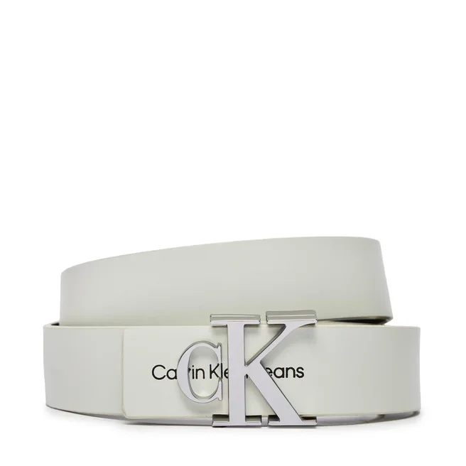 Φωτογραφία προϊόντος: CALVIN KLEIN ΓΥΝΑΙΚΕΙΑ ΖΩΝΗ MONOGRAM HARDWARE K60K610281 SS24, ΛΕΥΚΟ, Γυναίκα