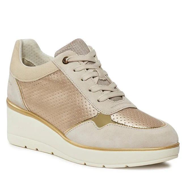 Φωτογραφία προϊόντος: GEOX ΓΥΝΑΙΚΕΙΑ SNEAKER DILDE A D25RAA SS24, ΧΡΥΣΟ, Γυναίκα