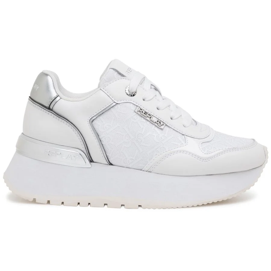 Φωτογραφία προϊόντος: REPLAY ΓΥΝΑΙΚΕΙA SNEAKERS GWSA5.006.C0012T, ΛΕΥΚΟ, Γυναίκα