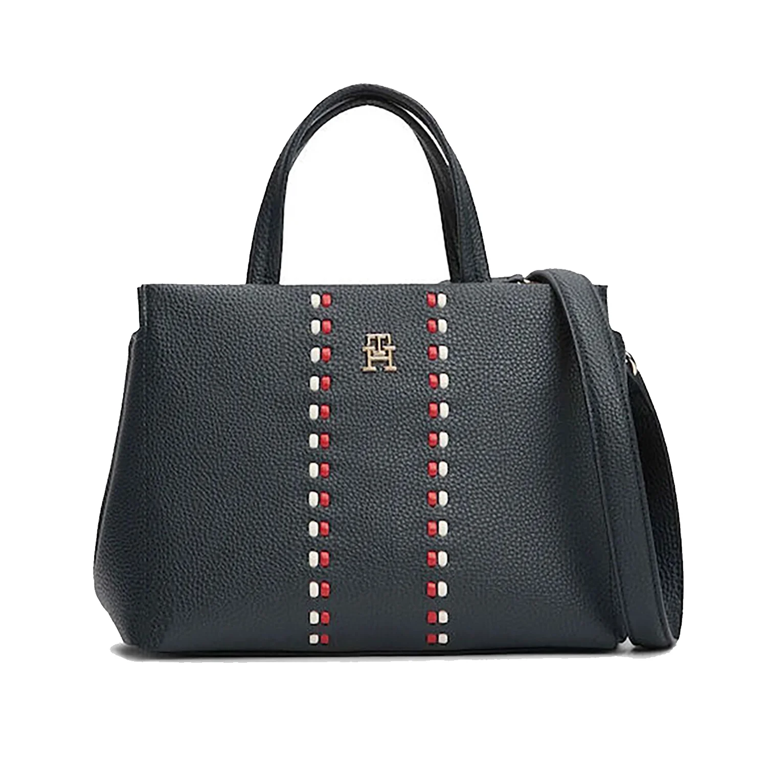 Φωτογραφία προϊόντος: TOMMY HILFIGER ΓΥΝΑΙΚΕΙΑ ΤΣΑΝΤΑ TIMELESS SATCHEL AW0AW18155, ΜΠΛΕ, Γυναίκα