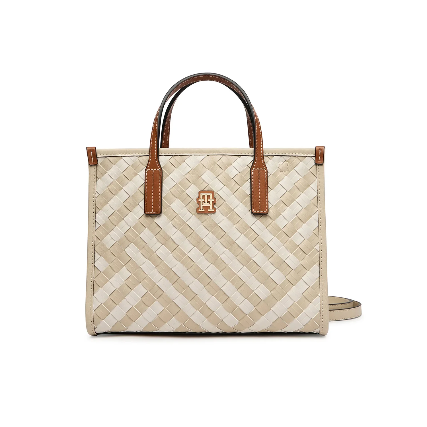 Φωτογραφία προϊόντος: TOMMY HILFIGER ΓΥΝΑΙΚΕΙΑ ΤΣΑNTA CITY MINI TOTE AW0AW184393, ΜΠΕΖ, Γυναίκα