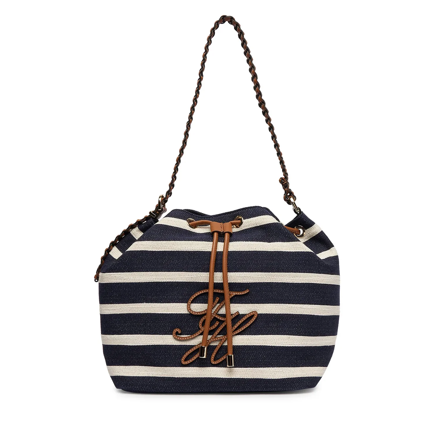 Φωτογραφία προϊόντος: TOMMY HILFIGER ΓΥΝΑΙΚΕΙA ΤΣΑΝΤΑ ELEV SUMMER BUCKET STRIPE AW0AW18401, ΜΠΛΕ, Γυναίκα