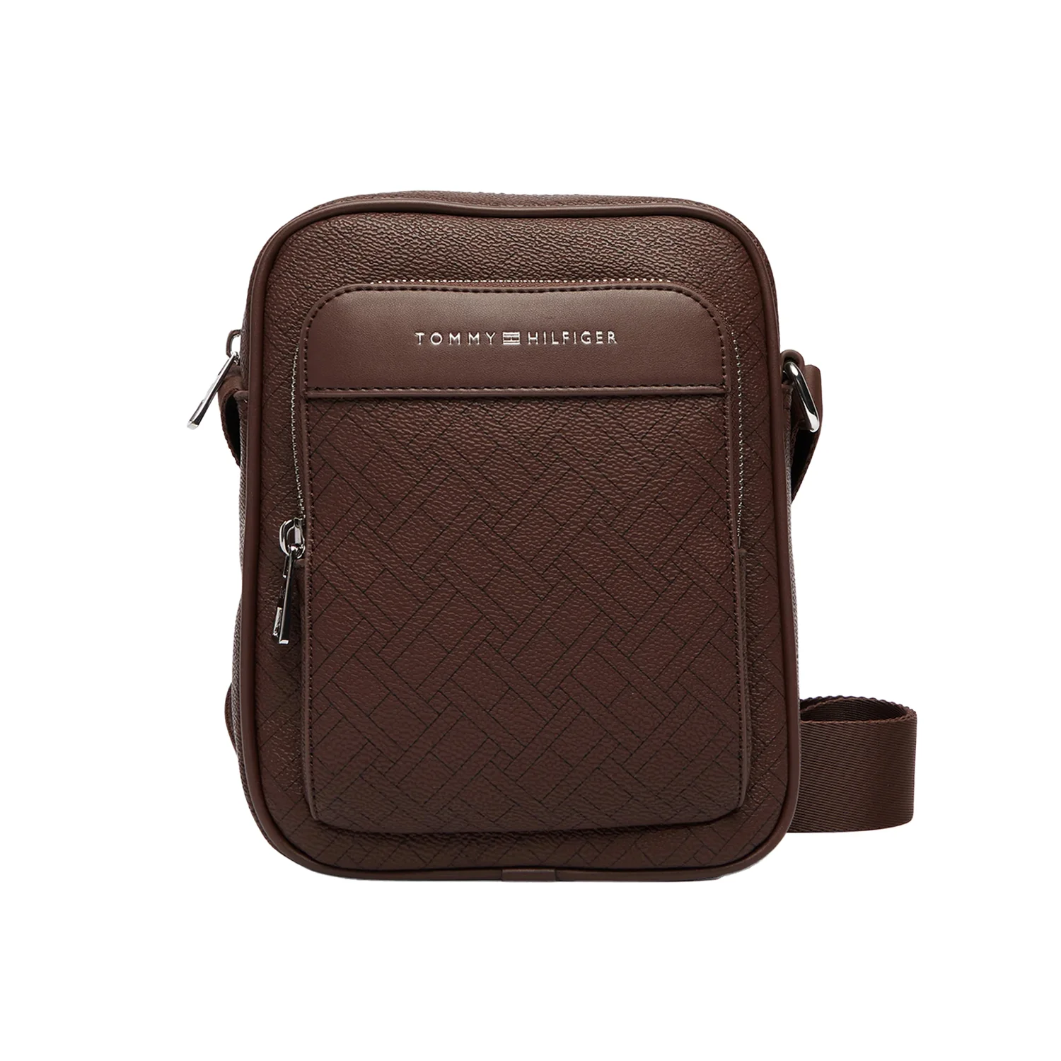 Φωτογραφία προϊόντος: TOMMY HILFIGER ΑΝΔΡΙΚΗ ΤΣΑΝΤΑ TH FLAG MONOGRAM AM0AM14138, ΚΑΦΕ, Άνδρας