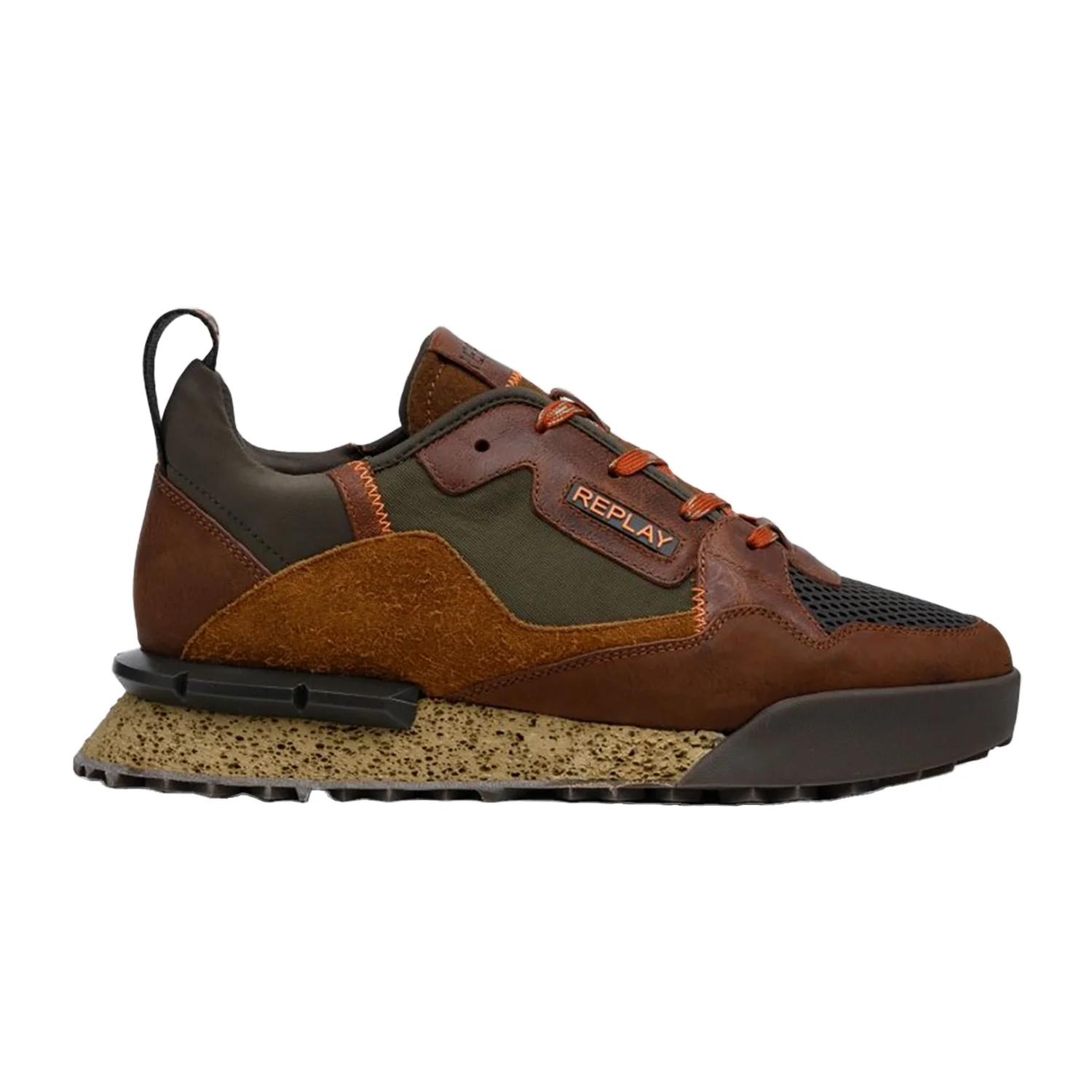 Φωτογραφία προϊόντος: REPLAY ΑΝΔΡΙΚΑ SNEAKERS GMS1P.002.C00066L, ΚΑΦΕ, Άνδρας