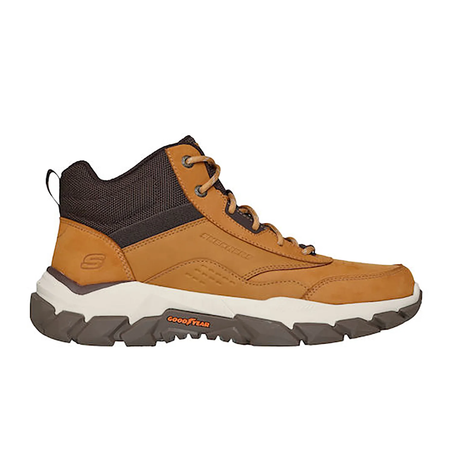 Φωτογραφία προϊόντος: SKECHERS ΑΝΔΡΙΚΟ ΜΠΟΤΑΚΙ MID TOP LEATHER LACE UP BOOT 205587, ΤΑΜΠΑ, Άνδρας