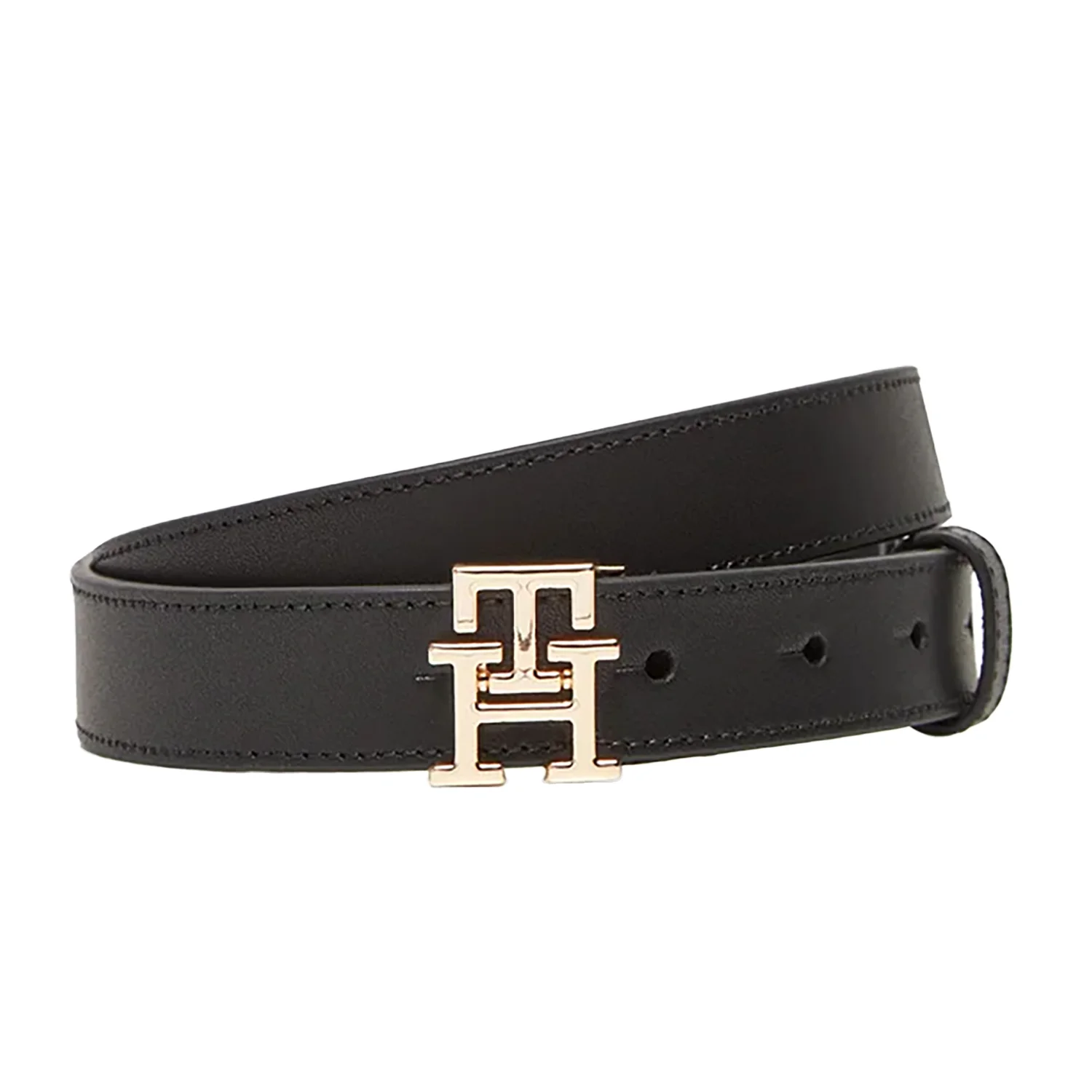 Φωτογραφία προϊόντος: TOMMY HILFIGER ΓΥΝΑΙΚΕΙΑ ΖΩΝΗ ESSENTIAL MODERN 2.5 AW0AW17496, ΜΑΥΡΟ, Γυναίκα